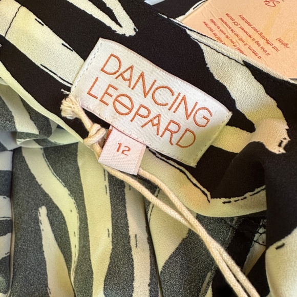Dancing Leopard NWT zebra jumpsuit, reversible - Picture 3 of 4